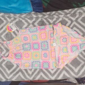 Girls Medium 7/8 Children’s Place Tankini bathing suit